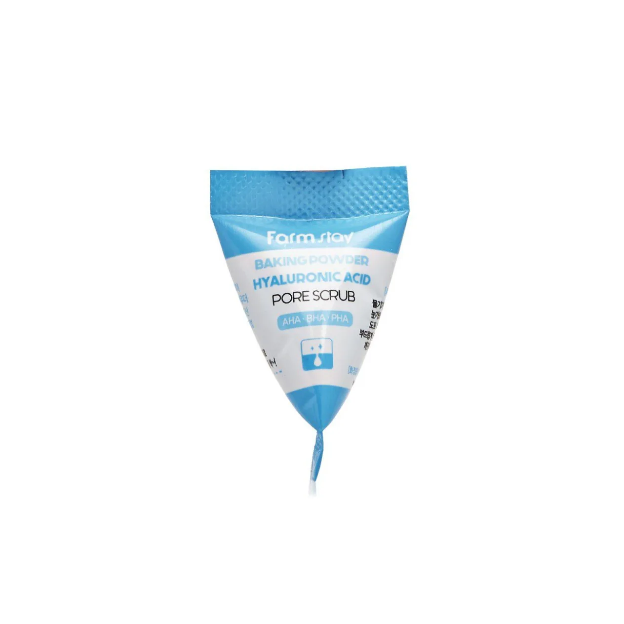 [FarmStay] Скраб для обличчя з содою та гіалуроновою кислотою  Hyaluronic Acid Baking Powder Pore Scrub, 1 шт*7 мл