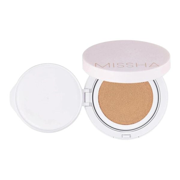 Тональний крем-кушон для стійкого макіяжу M Magic Cushion Cover Lasting SPF50+/PA+++ , 15 мл